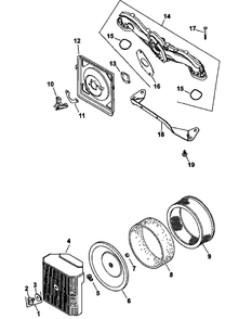 Cv18s-61573 Air Intake And Filtration Diagram and Parts List for M48-KHS 53AB5B5M150-18-HP Cub Cadet Lawn Tractor